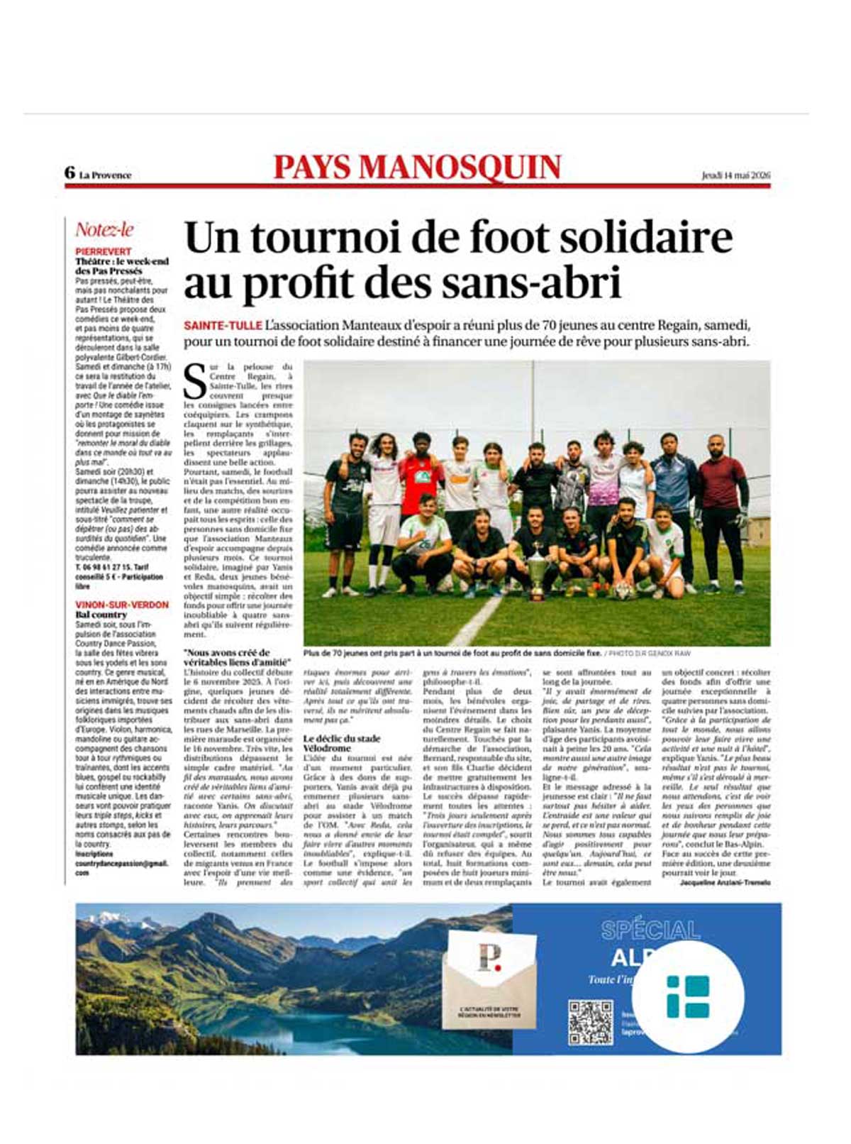 Collectif Manteaux d'espoir