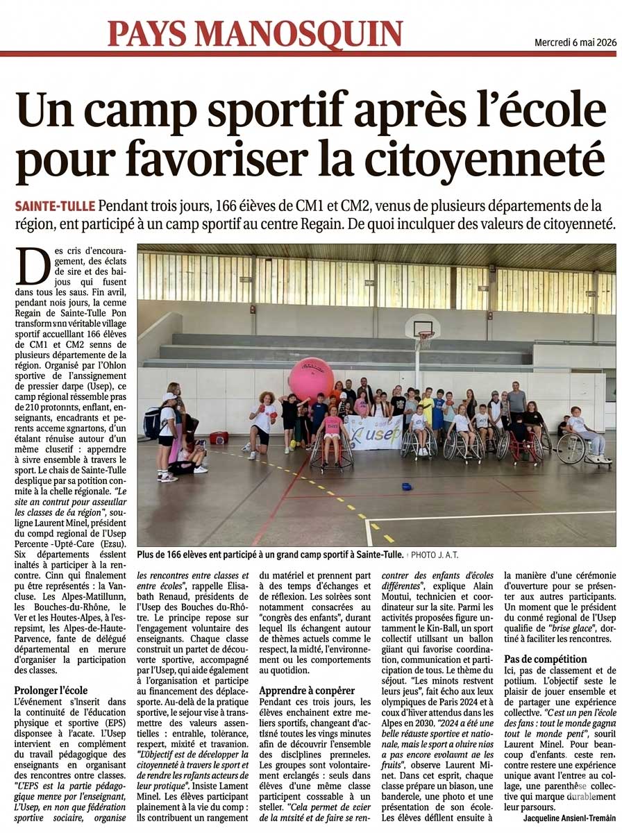 Camp Sportif USEP PACA